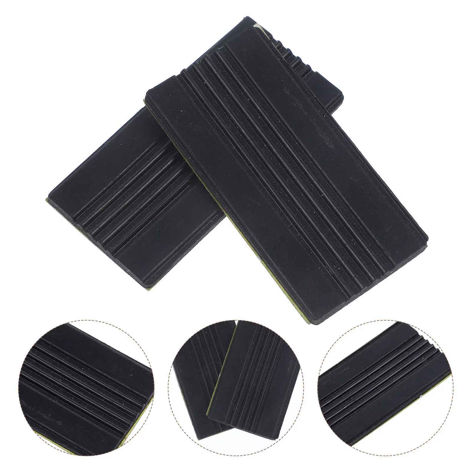 

Bass Drum Non-slip Rubber Pad Lightweight Guards Universal Supports Foot Pads Pedal