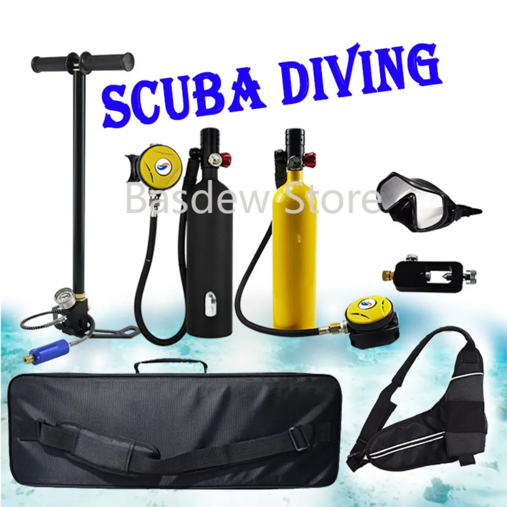 Diving Oxygen Tank Oxygen Cylinder Water Portable Diving Respirator Scuba Diving Spare Life-Saving Cylinder