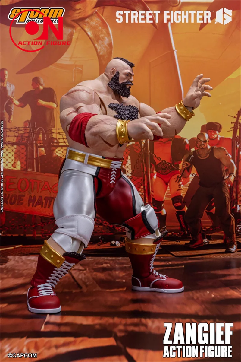 【2025 Q2】Storm Toys CPSF29 ZANGIEF 4 Head Sculpts Action Figure Male Soldier Full Set Collectible Model Toy