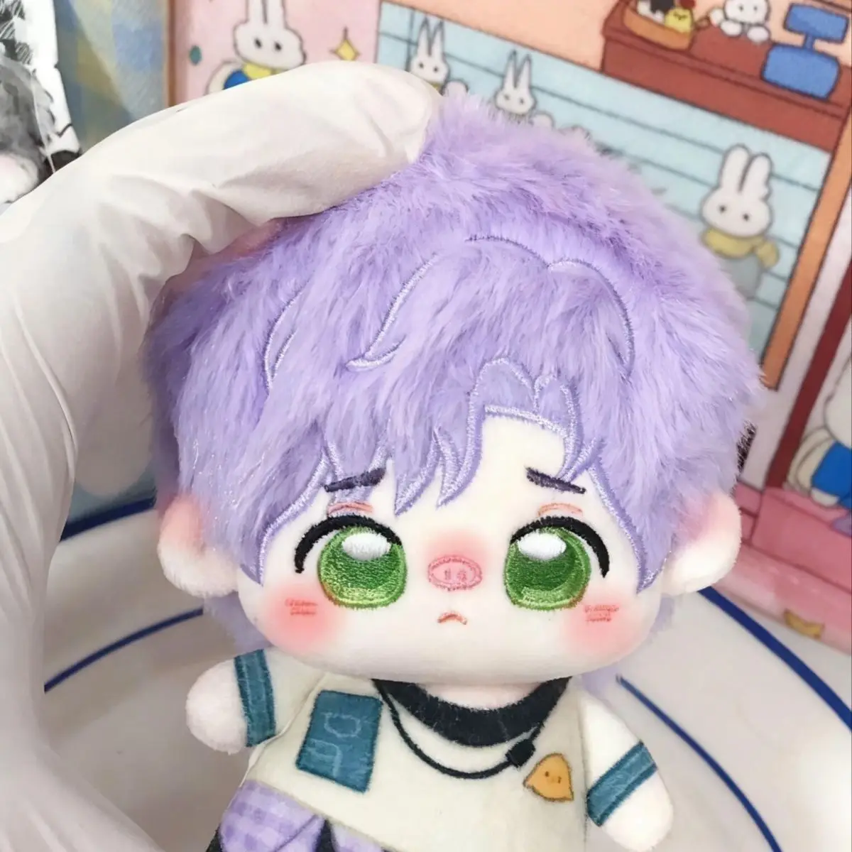 10CM Cotton Doll Virtual Idol DL. Ji Attribute Livestreamer Stuffed Pig Doll Cartoon Dolls Around the Authentic Margin in Stock
