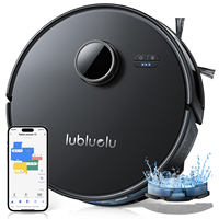 Lubluelu 5000Pa Robot Vacuum Cleaner 3 In 1 Lidar Navigation Sweeping Robot Vacuum Cleaner Smart Mapping for Hard Floor Pet Hair