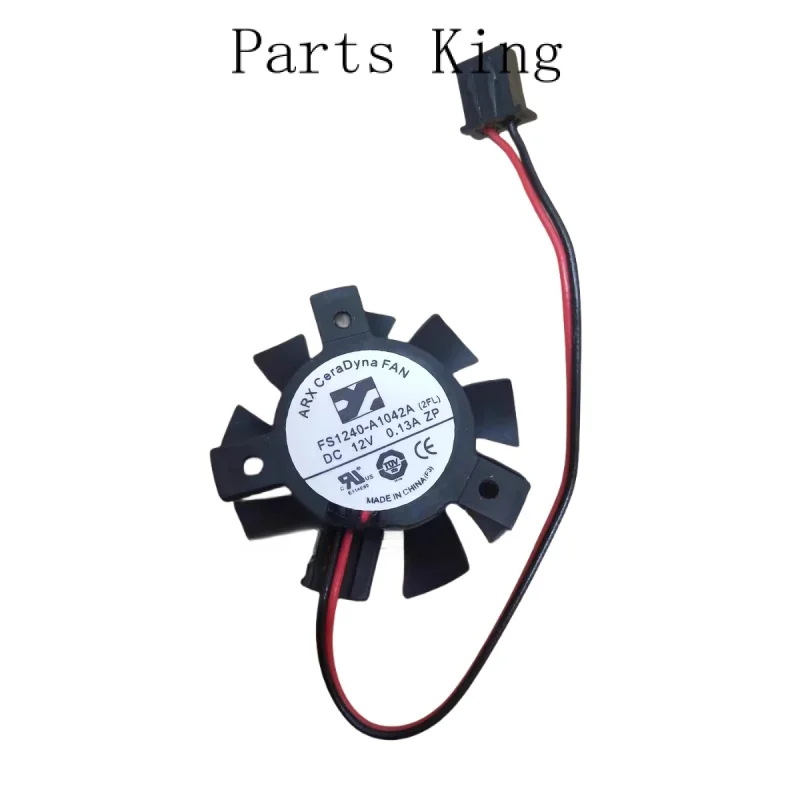 New Cooler Fan for ARX FS1240-A1042A FS1240-A2042A 12V 0.13A Hole Pitch 26 26 20 Diameter 37mm Graphics Card Fan