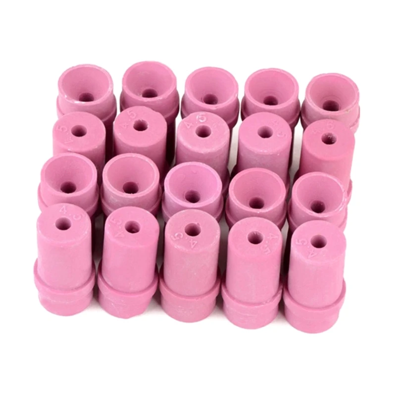 

10Pcs Ceramic Sandblaster Nozzle Tips Sand Blaster Gun Accessories Pink Ceramic Nozzles Sandblasting Gun Nozzle Replace