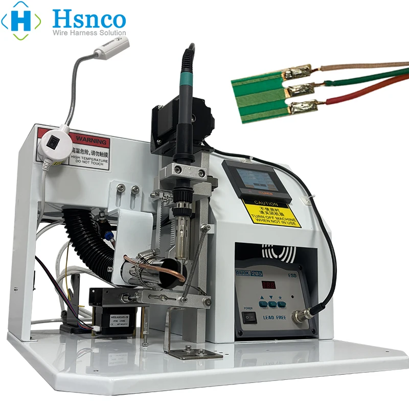 

Quick Heating Soldering Welding Tinning Machine for Cable PCB Circuit Board Electronic Components with Motor to Moving