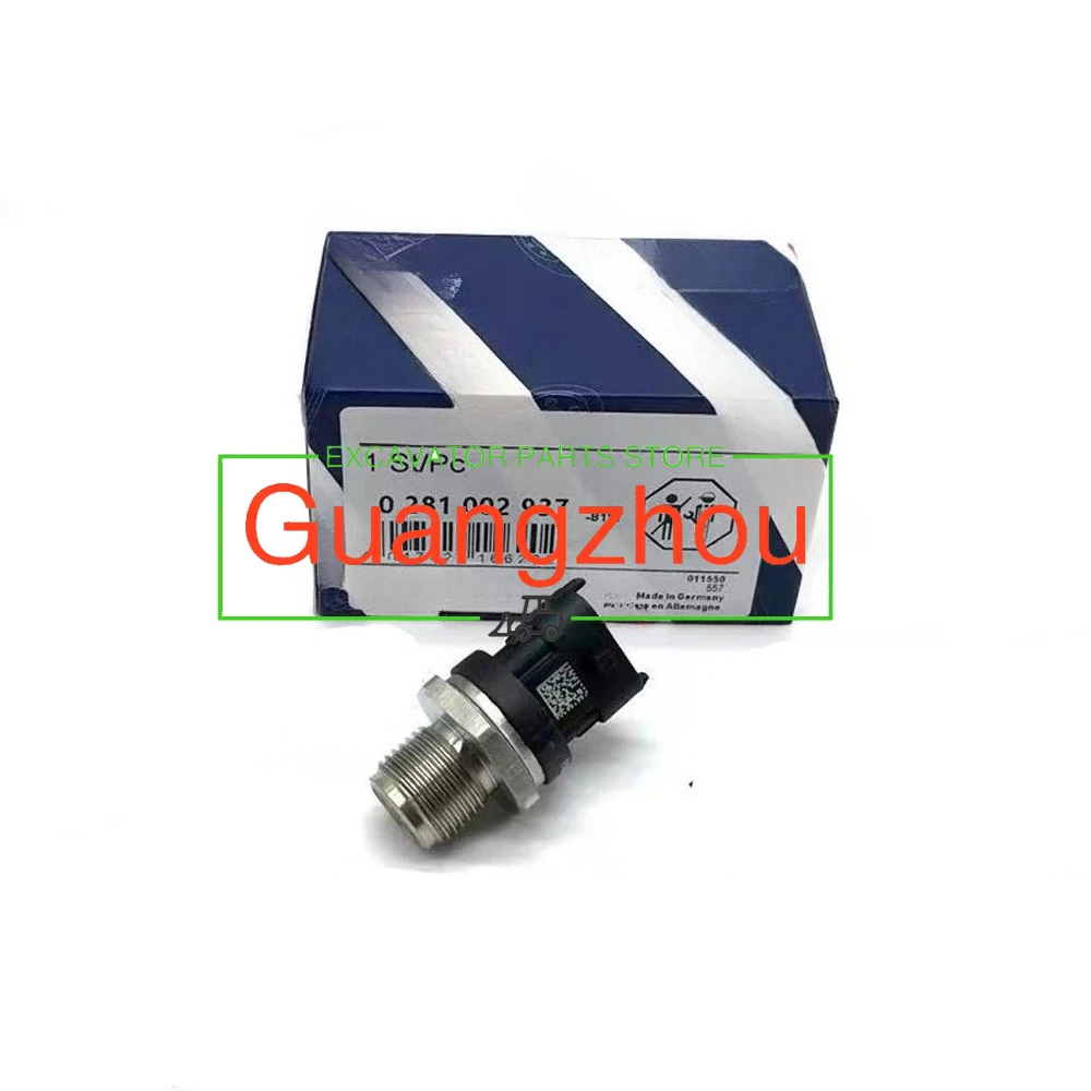 

0281002937 for Komatsu Excavator 200 210 220 240-8 Fuel High Pressure Common Rail Pressure Sensor Pressure Limiter Valve New