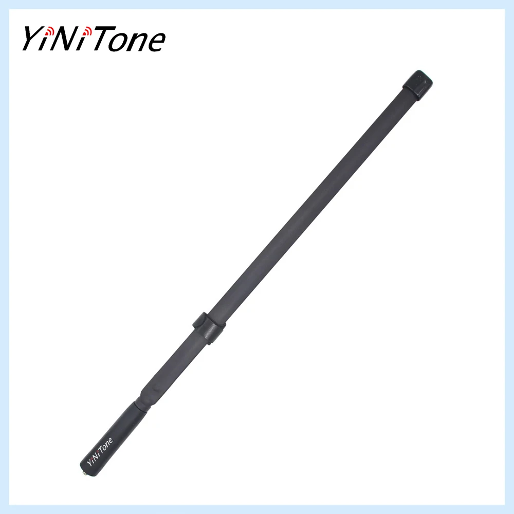 48cm Walkie Talkie Foldable CS Antenna SMA-Female VHF/UHF Dual Band 136-520MHz For Kenwood Baofeng Uv-5R BF-888S UV-17