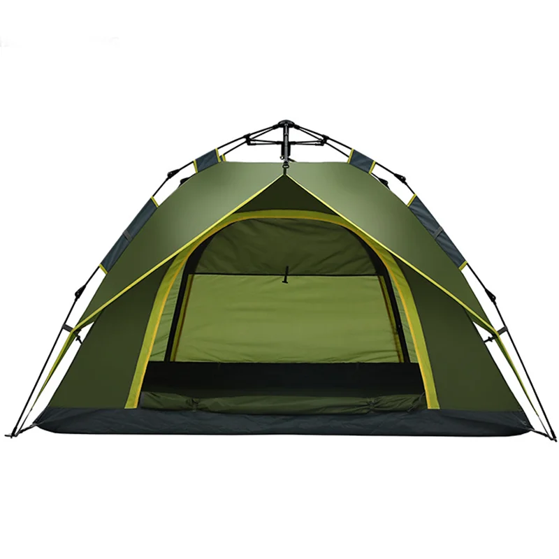 Automatic 3-4 Person Double Layer Waterproof Windproof Multifunctional Camping Beach Fishing Tent Barraca Bivvy