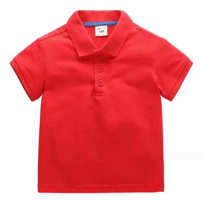 Camisa de manga corta de algodón para niños y niñas, Tops de verano, ropa informal para niños, más colores