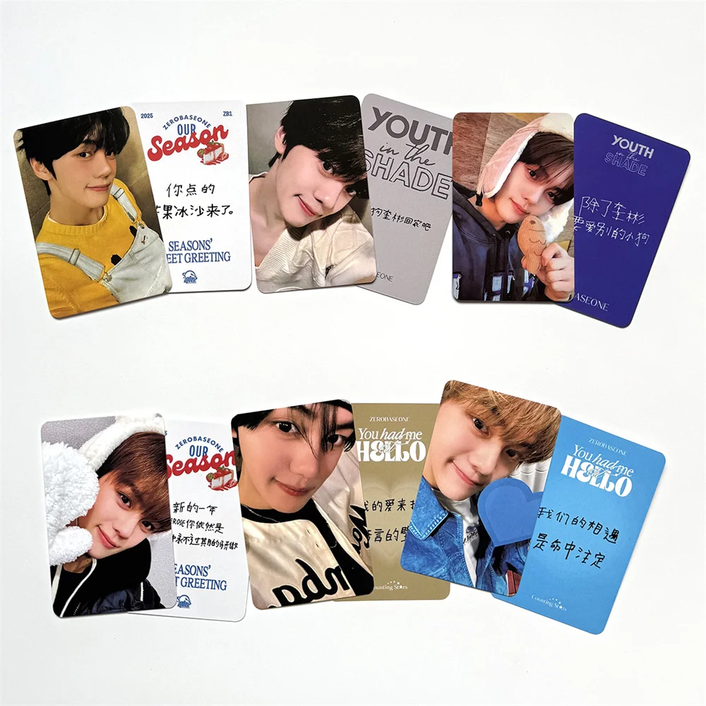 KIMGYUVIN スペシャルカード ZB1 スターリバーフォトカード両面印刷 LOMO カード K4 カウントスターカードファンコレクションギフト