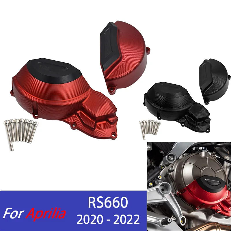 

For RS660 Engine Guard Cover For Aprilia RS 660 2020-2022 Motorcycle Fairing Frame Slider Crash Pad Stator Protector Accessories