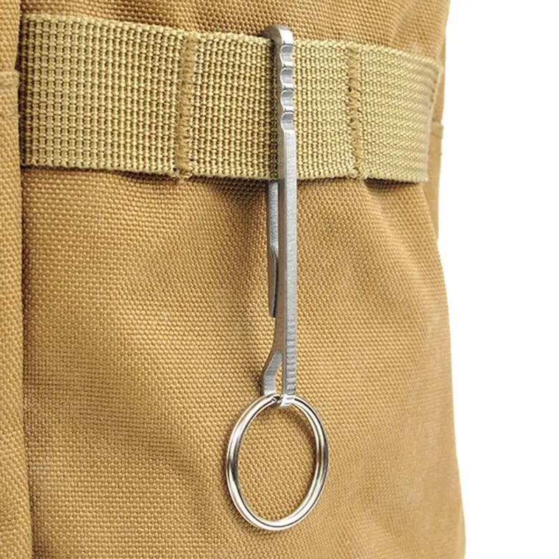 

Multi-function Key Chain Clip Keychain for Outdoor Camping Traveling Bag Accessories