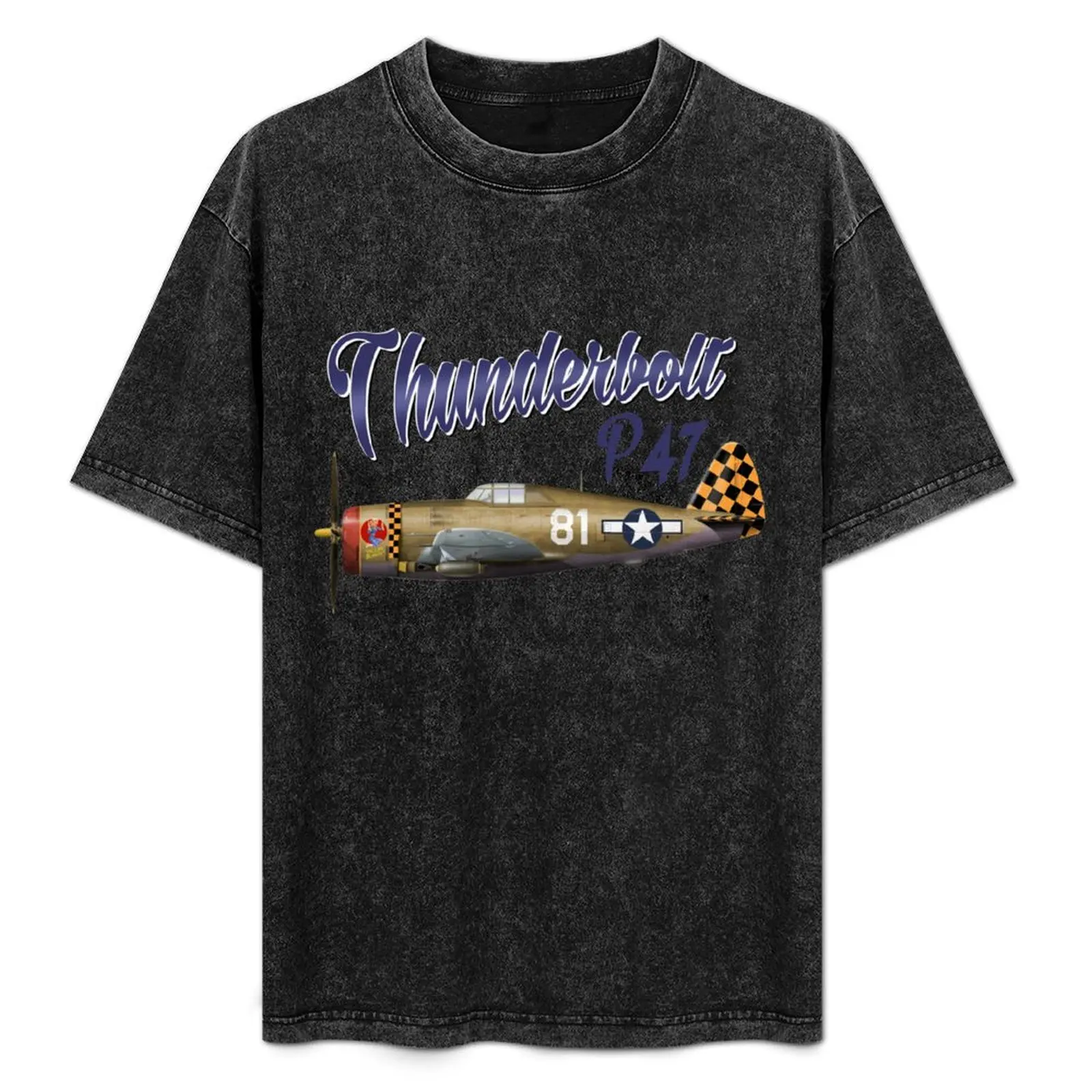 

P47 Thunderbolt T-Shirt Streetwear Print Tee Shirt