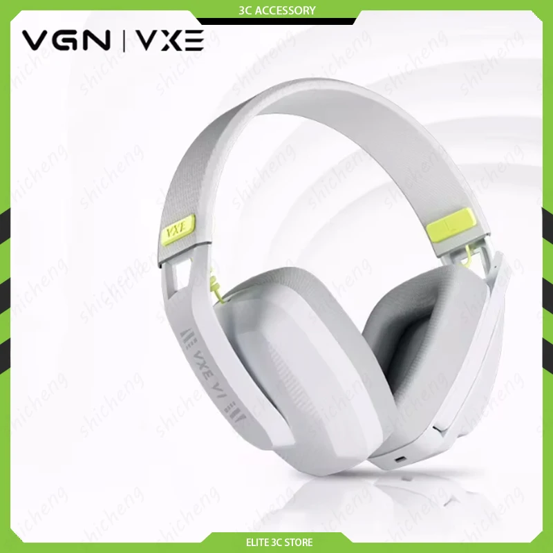 

Vgn Vxe Siren V1 Bluetooth 5.3/2.4g Dual-Mode Lightweight Design Headset With Microphone E-Sports Gaming Computer Accessories Gi