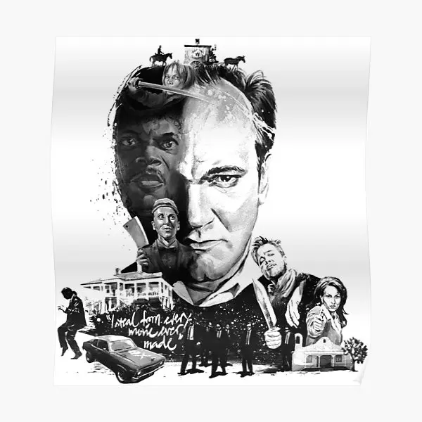 Director Tarantino  Poster Picture Room Wall Modern Home Decoration Funny Print Painting Art Vintage Mural Decor No Frame