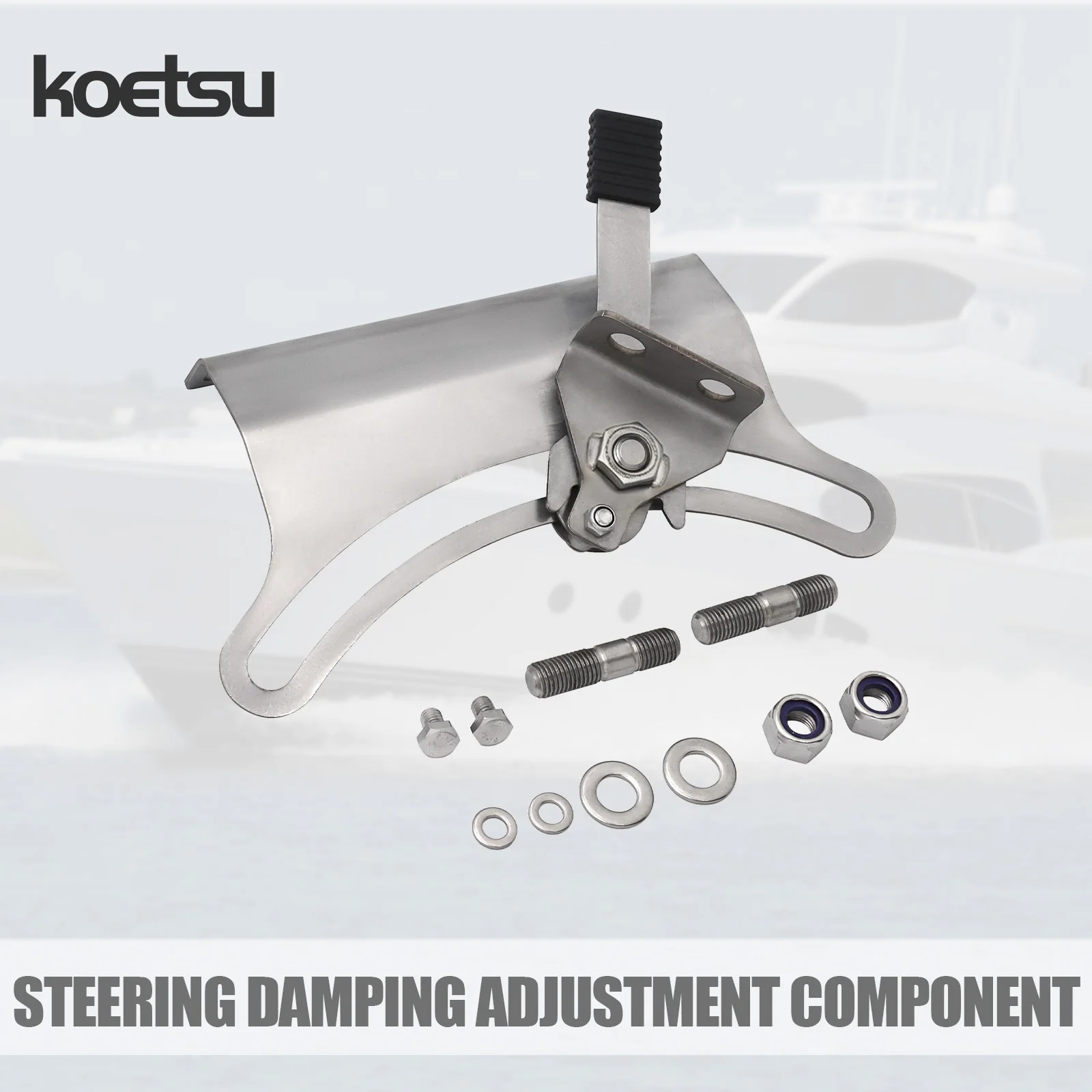 

Koetsu steering damper adjustment component, suitable for Yamaha four-stroke 60 hp 6C5-42508-01.