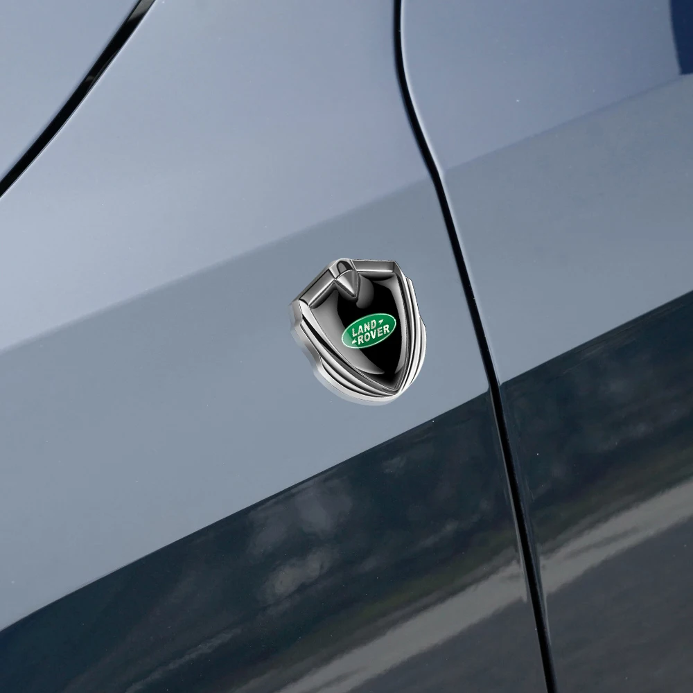 Adesivos de metal 3d para corpo de carro, emblemas personalizados, acessórios de decoração de estilo automático para land rover discovery sports