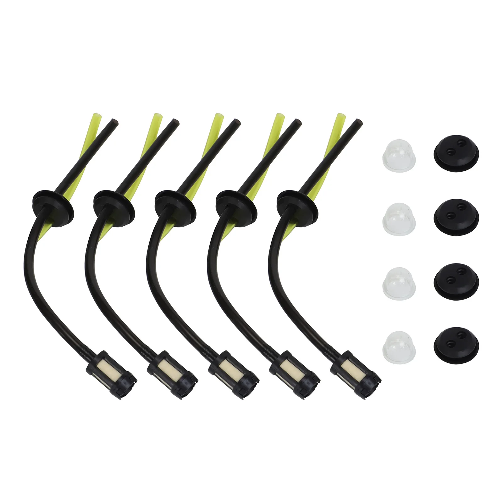 1 قطعة مجموعة مرشح البنزين البنزين خرطوم ختم الوقود خرطوم مجموعة ل آلة تقطيع الفراشي جزازة العشب حديقة أداة السلطة الملحقات