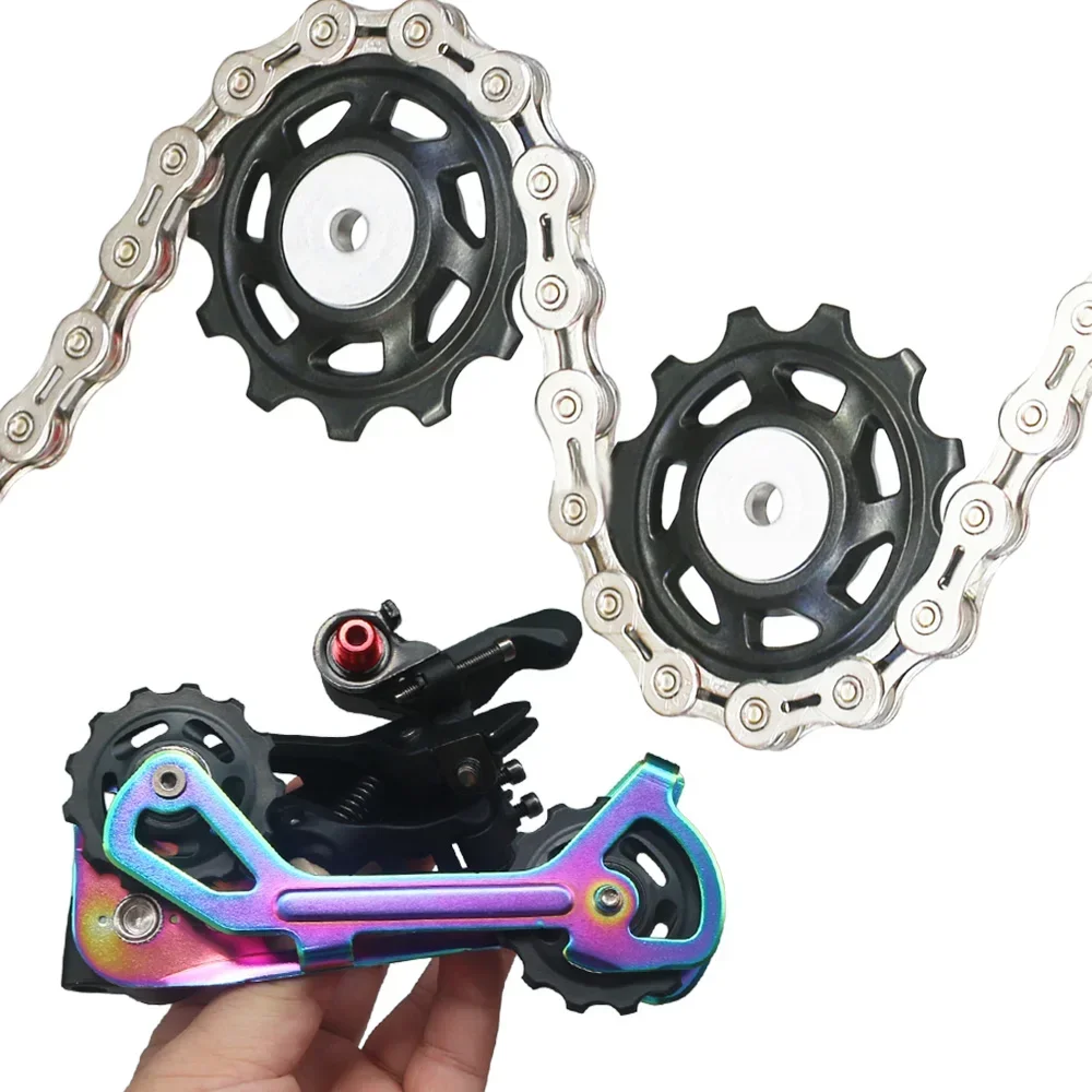 11T 12T 13T 14T MTB Fahrrad Schaltwerk Umlenkrolle Lager Rennrad Jockey Wheel Führungsrad Shimano Sram Kompatibles Reparatur-Kit – Detail 12