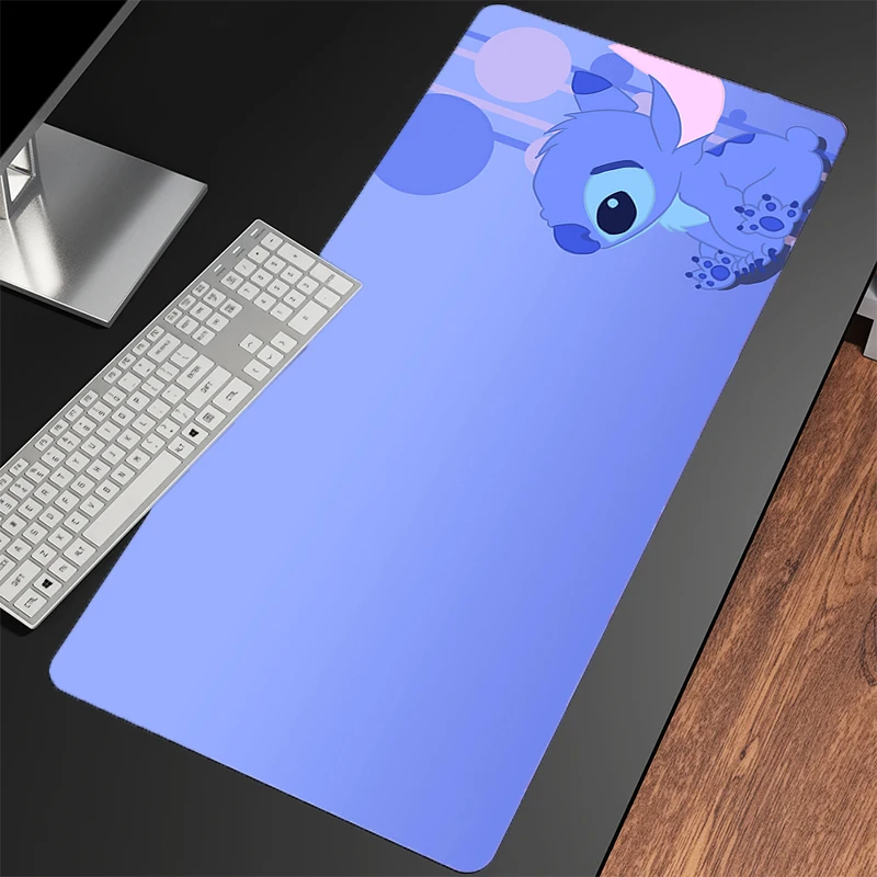 Alfombrilla de ratón Stitch Anime accesorios para juegos Varmilo teclado alfombrilla de escritorio Gabinete diseñado específicamente alfombra alfombrilla para ratón alfombrilla para ratón