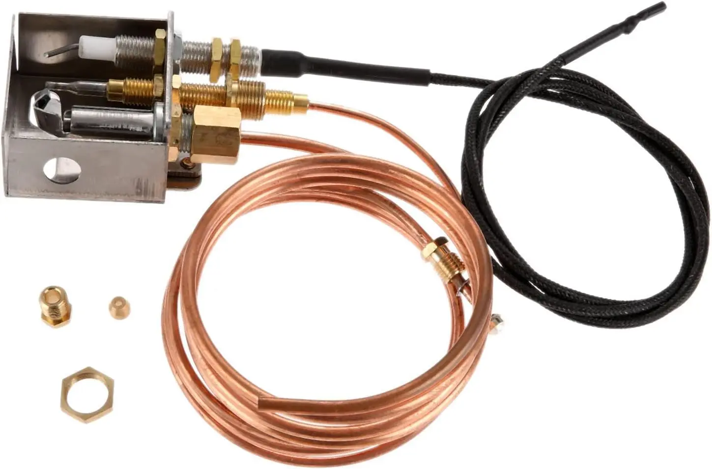 

1Pc Pilot Burner Assembly for Propane Igniter Kit Propane Gas Fireplaces Fire Pits Safety Replacement Part Pilot Burner Assembly