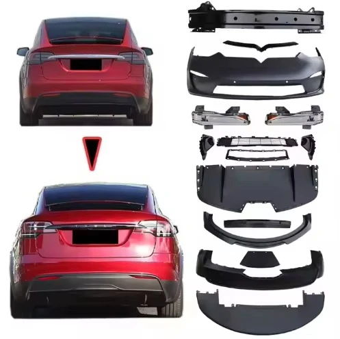 For 2025  Model X Appearance Kit for 2016-2022 Model X Lossless Installation Car Bumpers Upgrade