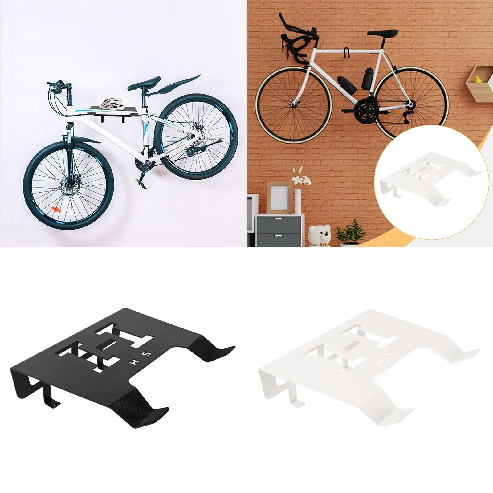 

Настенная стойка для велосипеда, экономящая место, универсальный держатель для велосипеда для дома и помещения
