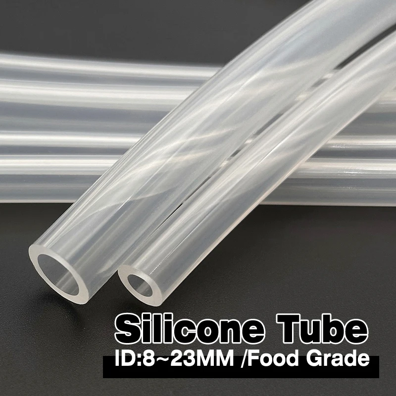 

Пищевая силиконовая трубка ID 8 ~ 18/22/23 мм для молочного/очистительного/лабораторного оборудования без запаха, нетоксичные гибкие прозрачные шланговые трубки