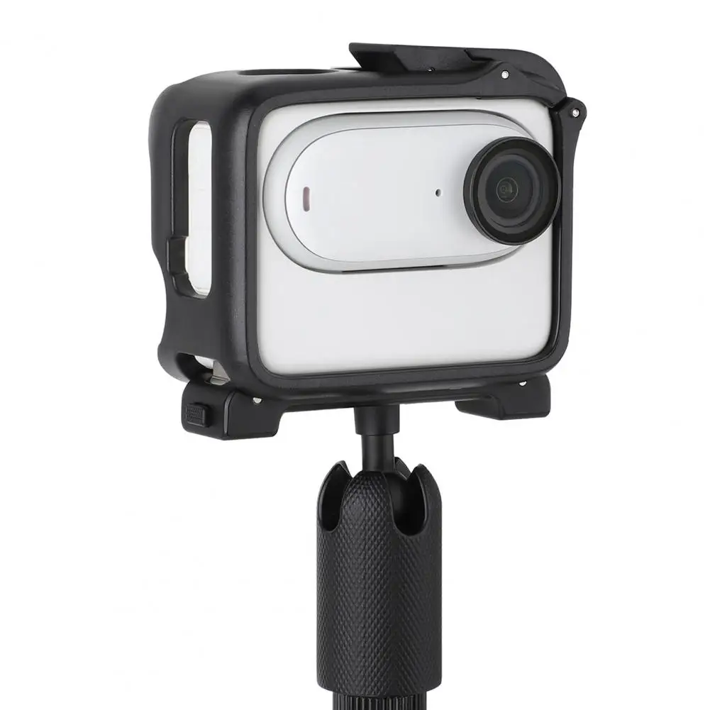

Protective Frame for Camera Housing Case for Insta360 Go 3 Insta360 Go 3 Camera Protective Cage Durable Black for Collision
