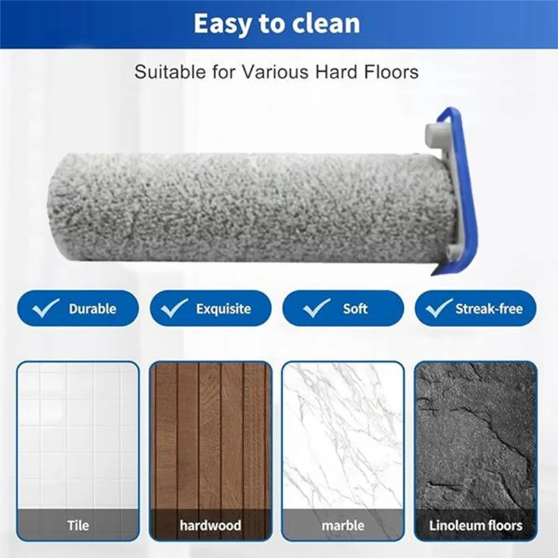 

Efficient-Vacuum Roller Brush For Ecovacs Deebot X8 Pro Omni Vacuum Cleaner Spare Parts Efficient Household Cleaning Accessories