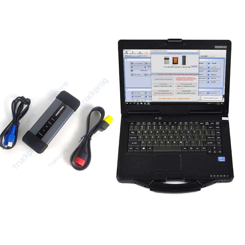 

CF53 Laptop for HOWO Sinotruk Diagnostic Tool for HOWO/A7/T7H/Sitrak/Hohan Heavy Duty Truck Sinotruck Diagnostic Tool