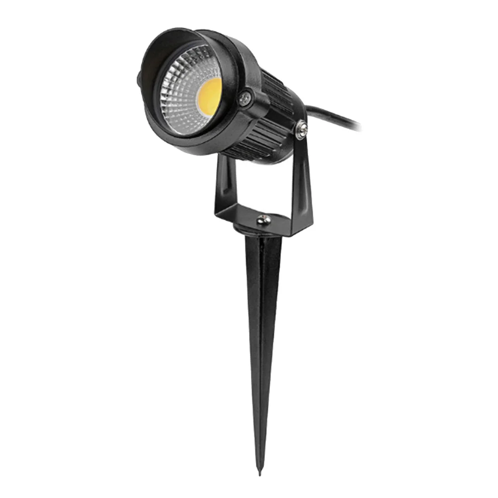 

Outdoor LED Spotlight Waterproof COB Stake Lights Landscape Floodlight for Yard Garden Decor (Warm Light)