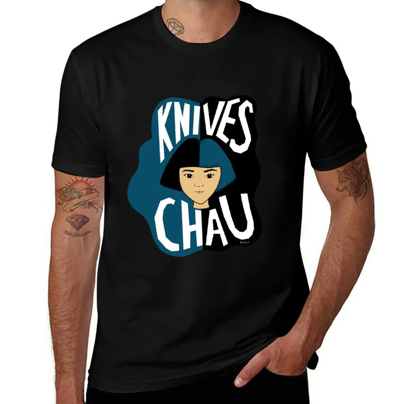 Knives Chau T-Shirt boys animal print Funny t-shirts shirts men graphic