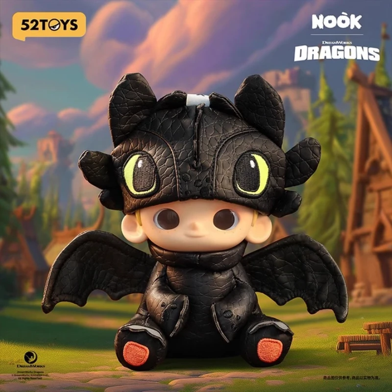 

Spot 52toys Training Dragon Master Nook Series Toothless Boy Joint Ninnic Hanging Card Hanging Hand Do Tide Play Doll Gift Toys