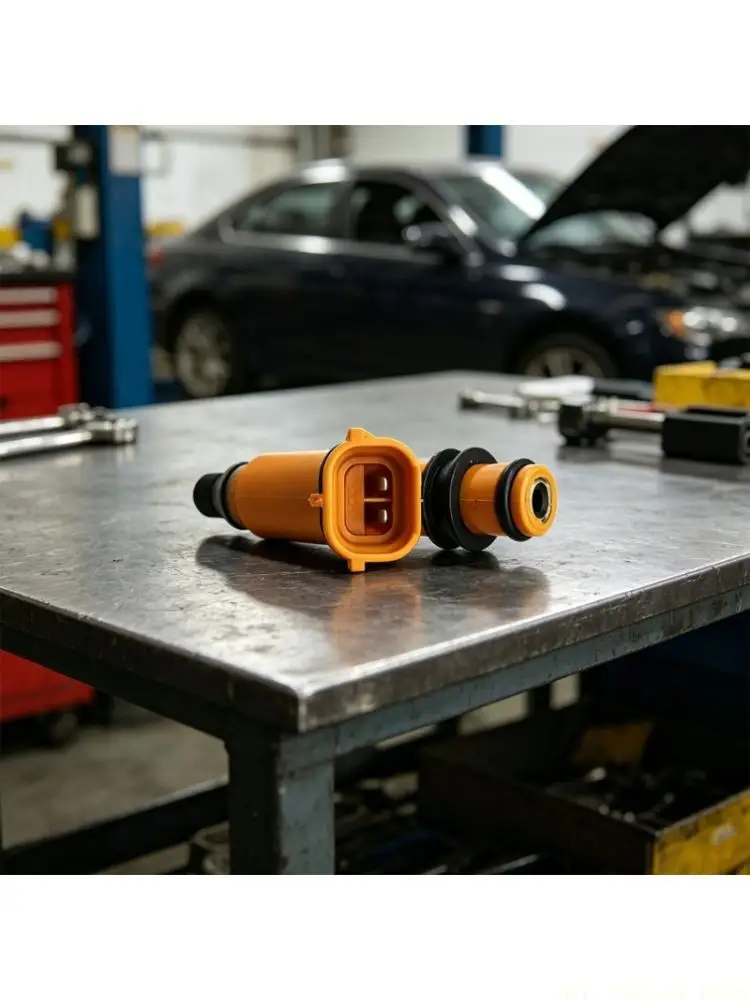 J0MA Automotive Injector Replacement 195500-3300, Side Port Structure and Single Unit Pack for Routine Vehicle Maintenance