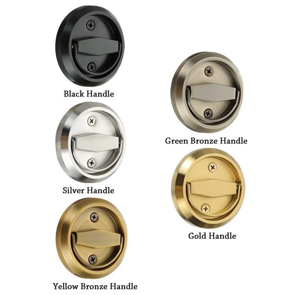 Easy Installing Door Handles Handle 360 Degree Rotation 304 Stainless Steel Door Lock Double Hole Fire Proof High Quality