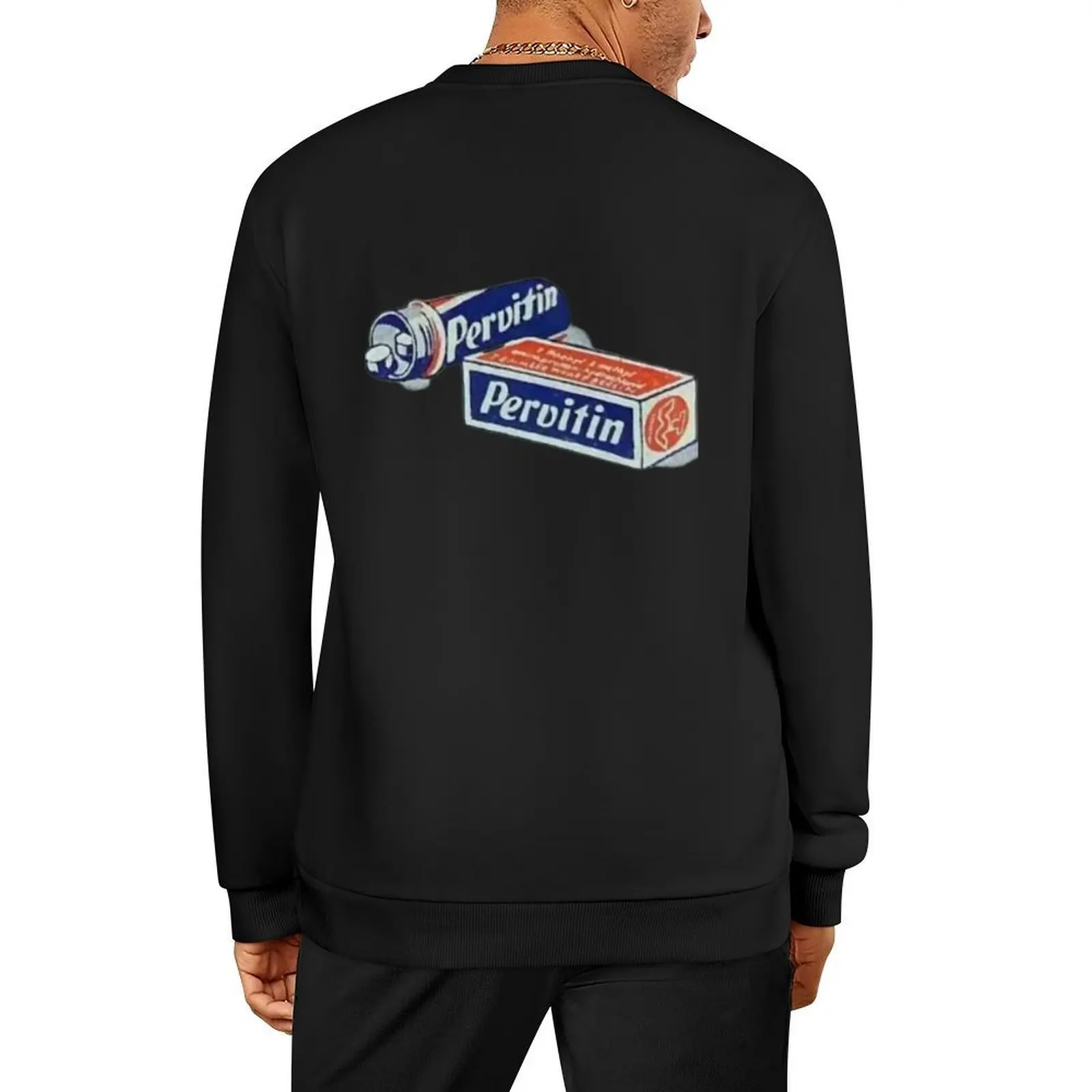 

Pervitin Pullover blouse graphic t shirts men tracksuit male clothes anime sweatshirt