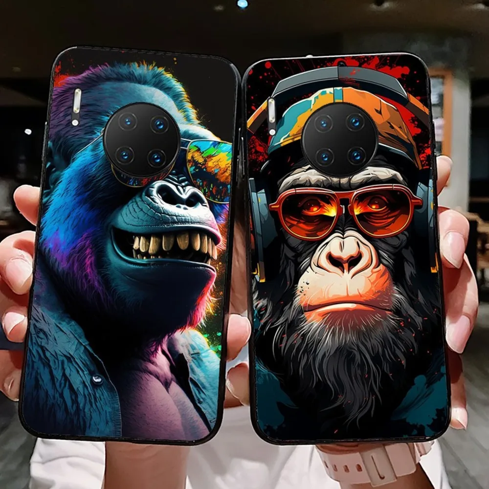 Funda de teléfono COOL Monkey Gorilla Ape para Huawei Mate 10 20 30 40 50 Lite Pro Nova 3 3i 5 6 SE 7 Pro 7SE