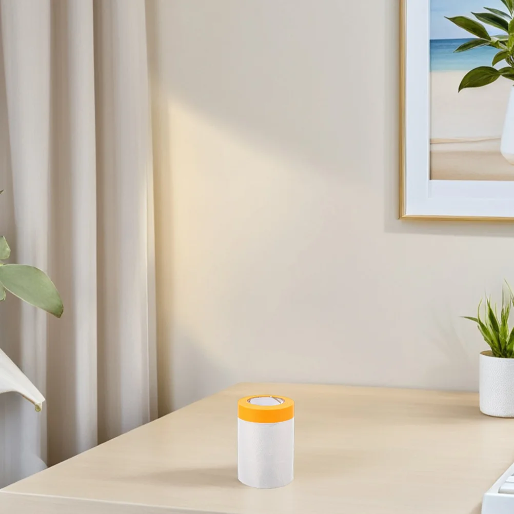 4-rollen verfbeschermingsfilm Helder maskeerpapier voor auto's Hoge precisie hechting Geen residu Duurzaam Scheurbestendig Automotive