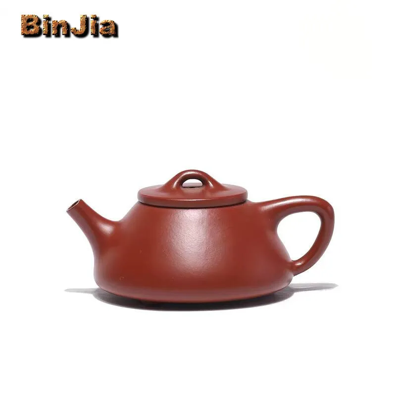 

200 мл антикварный чайник Исин из фиолетовой глины, каменный совок ручной работы, горшок с необработанной рудой, грязевой чайник Чайник, китайский набор Zisha, подарок, ремесло