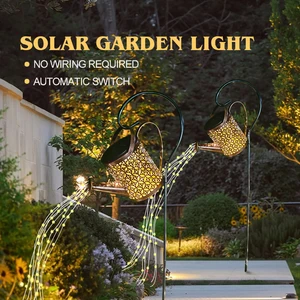 Solar Light Light Outdoor Garden Led Light Light Hanging Kitting Lantern Path Patio Lamp Decorative Stake Light 6 Main Sales Light Post for Garden - №3