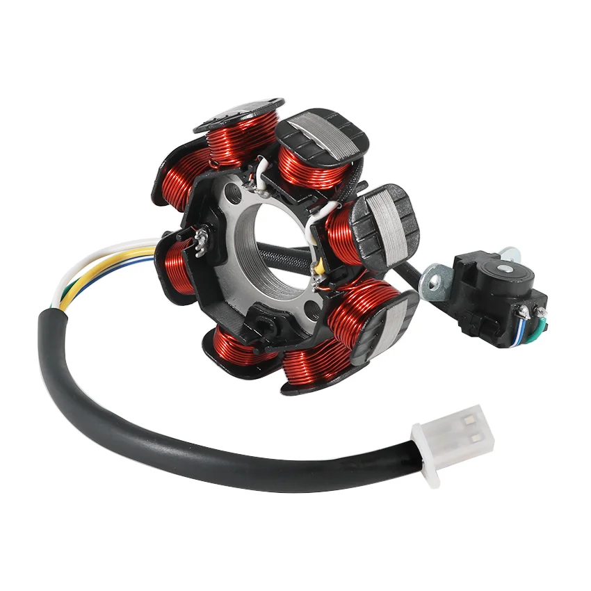 Motorrad Stator Generator Zündspule Für Suzuki GSX 110 FX 110 FD 110 Liebe Viva 110 Best 110 OEM: 32101-30D00 Stator Spule – Detail 4