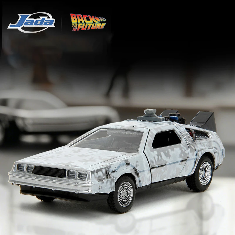 JADA 1:32 Time Machine Powrót do przyszłości-1 Frost Model odlewany pod ciśnieniem Hollywood Rides JD34785