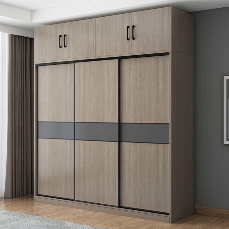 Home Bedroom clothes closet Simple Assembly Sliding Door Large Capacity clothes closet storage armarios de ropa Furniture