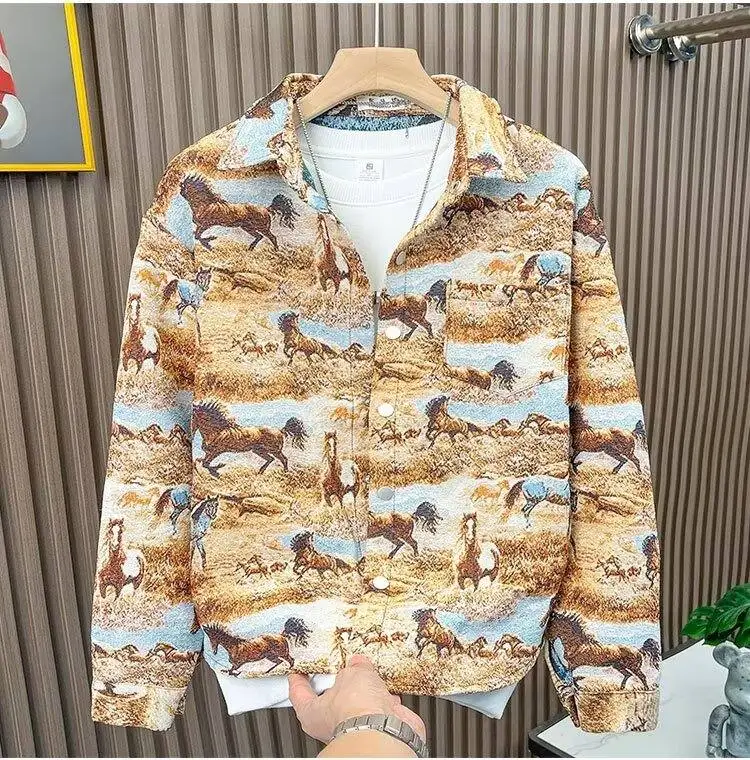 السترات الذكور معطف غير رسمي الرجال الحلل ملابس للرجال الخريف سترة واقية الربيع ملابس خارجية الرجال موضة الترفيه الرجال التخييم #3