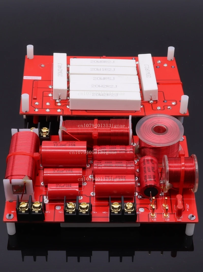 

Divider Three-way Frequency Ruby Series High School Bass Bookshelf Speaker Fever Home Audio