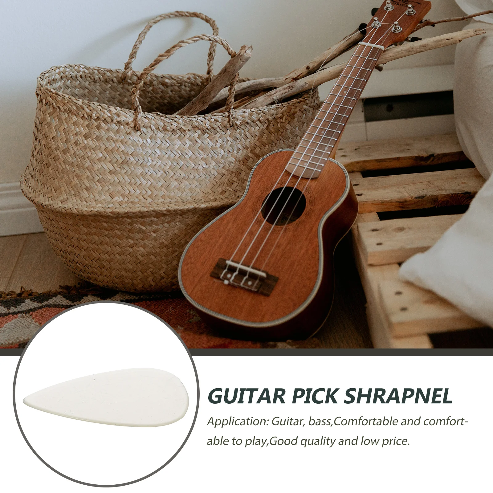 

10 Pcs Bass Guitar Pick Personalized Plastic Heavy Plectrums Stringed Instrument Accessory