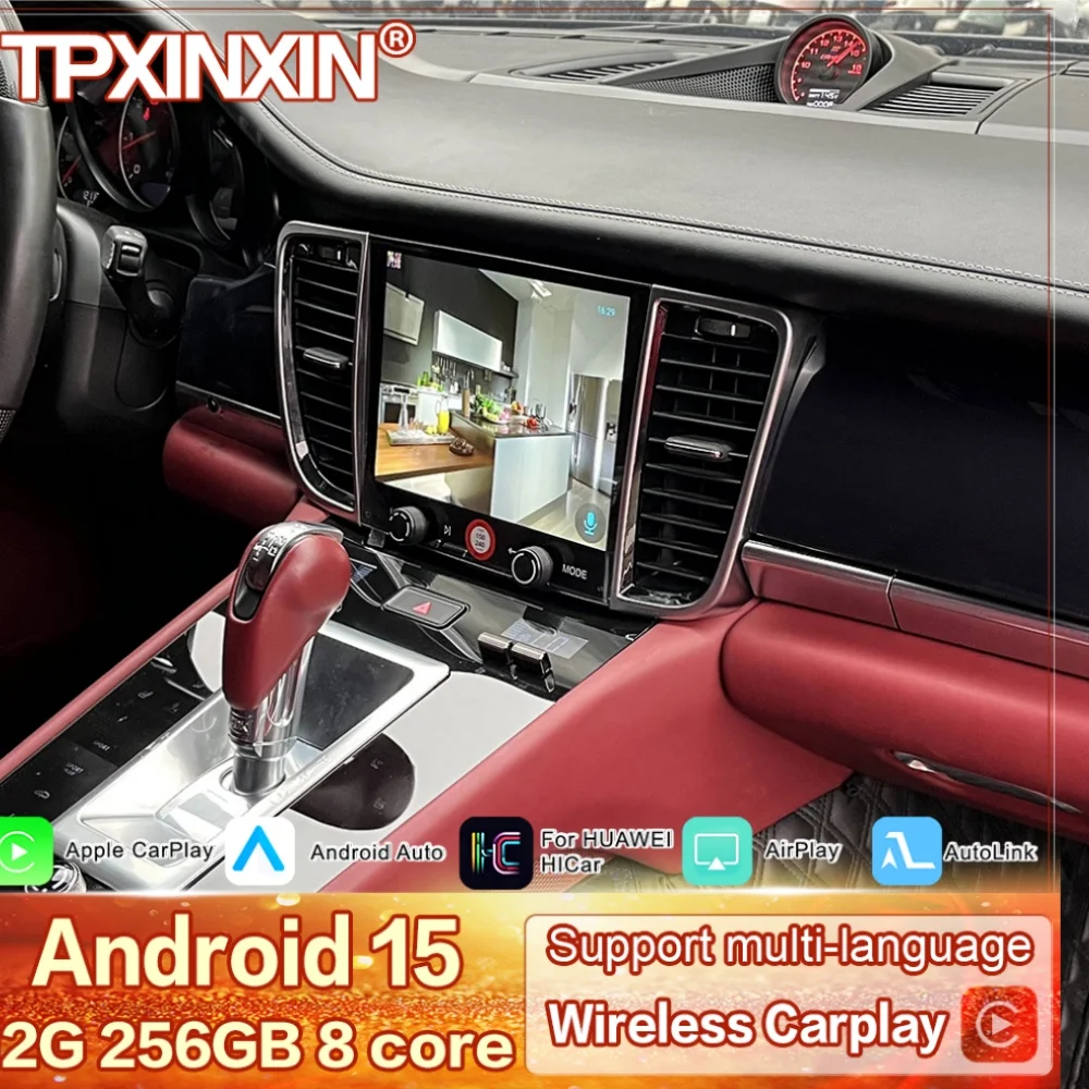 8.4 Inch Screen Android 15 For Porsche Panamera 2010~2016 Multimedia GPS Navigation Car Radio Stereo Receiver player Head Unit