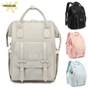 Pangdube-Baby Nappy Bag with cart hooks, mummy backpack, waterproof, outdoor travel, mommy maternity bag for baby things, 2pcs 10 Main Sales Baby Maternity Kit - №7