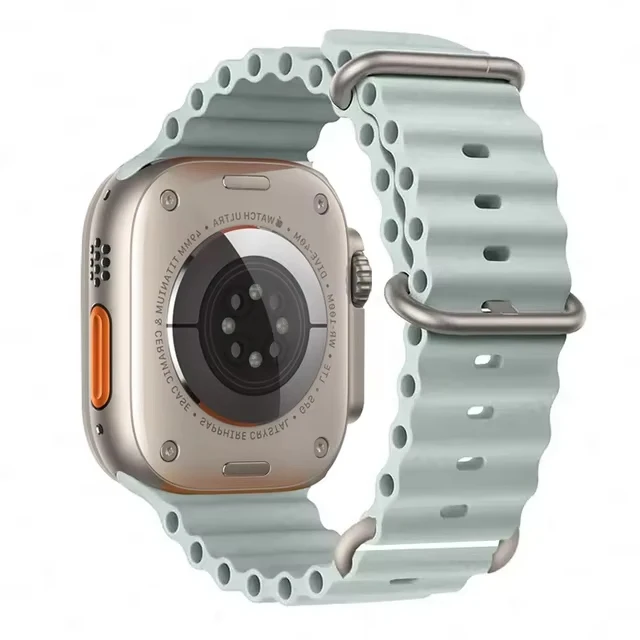 Ozeanarmband für Apple Watch Ultra 2 Band 49 mm 10 9 8 7 45 mm 41 mm Silikonarmband Armband iWatch 6 5 4 3 SE 44 mm 40 42 mm Band