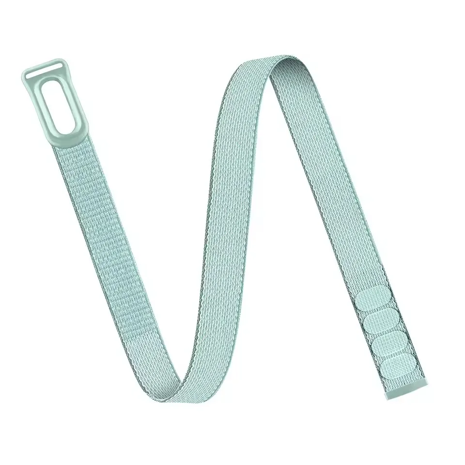 Gewebtes Bizepsband für Google Fitbit Air, kreisförmiges Armband, verstellbarer Bizepsgurt, Unisex, robustes, weiches, atmungsaktives Band, Bizepsband